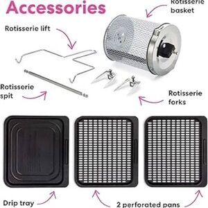 Instant vortex plus air fryer accessories with manuals